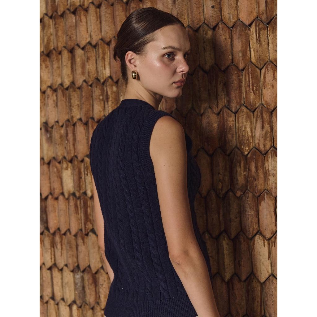Rope Knit Vest