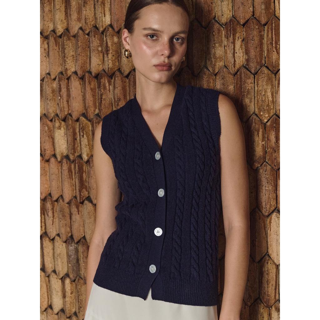 Rope Knit Vest
