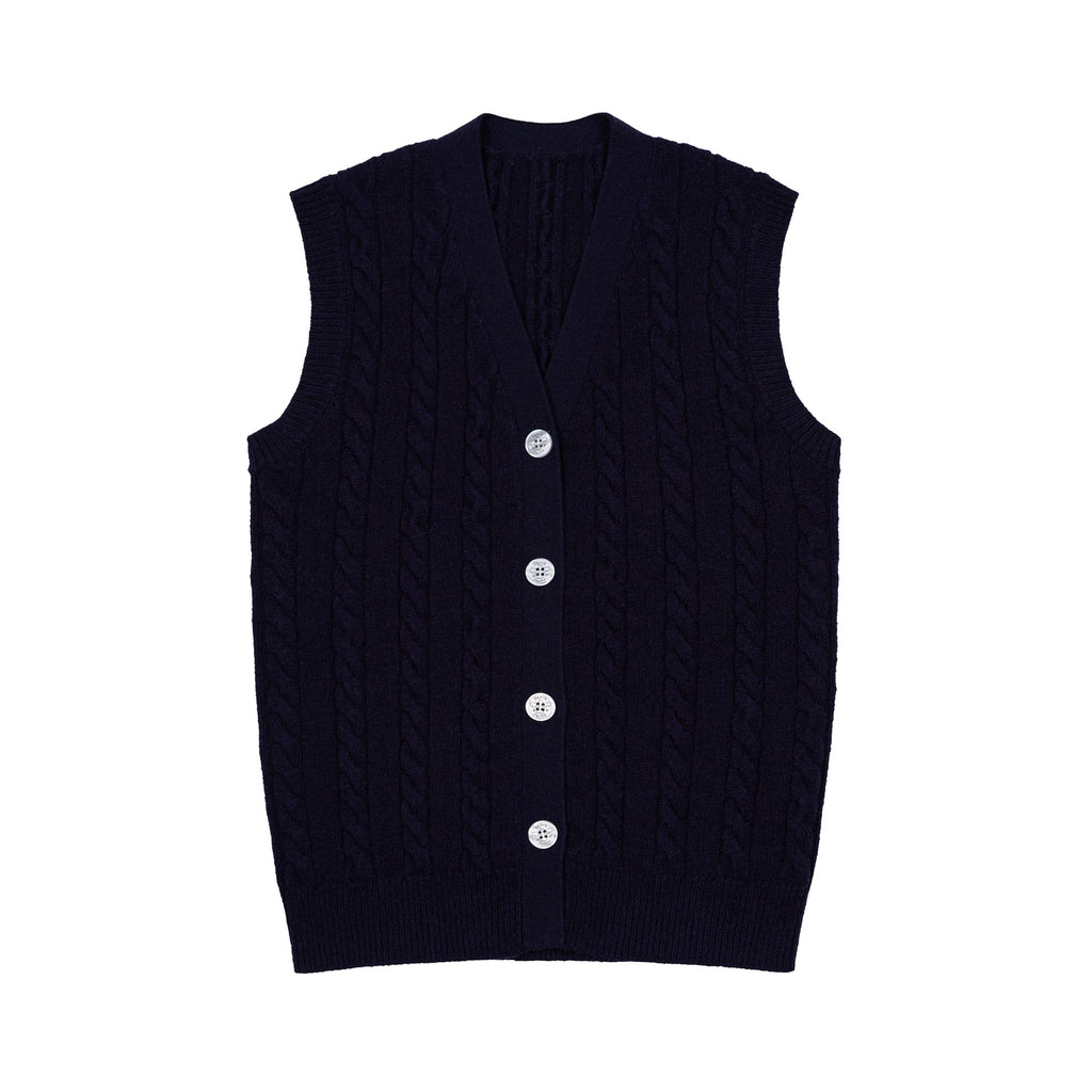 Rope Knit Vest
