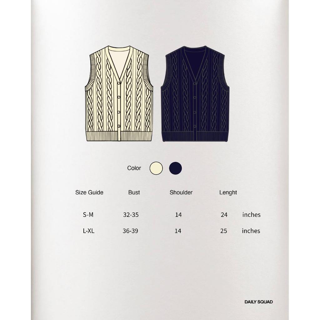 Rope Knit Vest