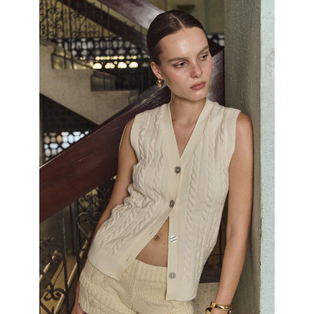 Rope Knit Vest