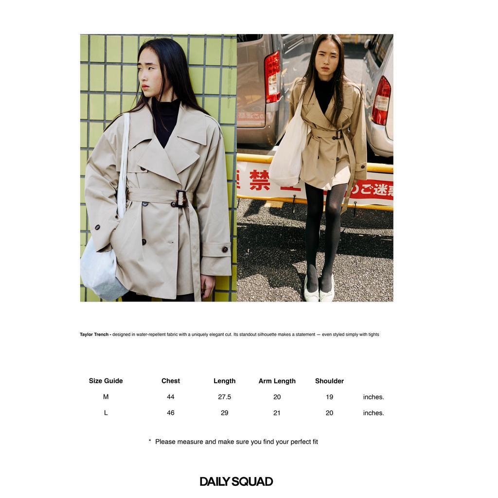 TAYLOR Trench coat