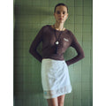 Birdline Sheer Skirt