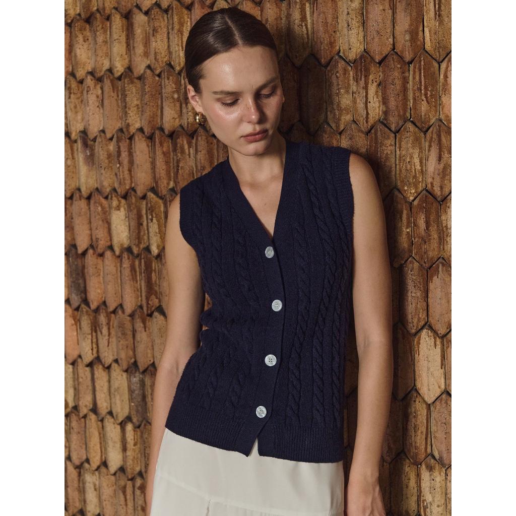 Rope Knit Vest