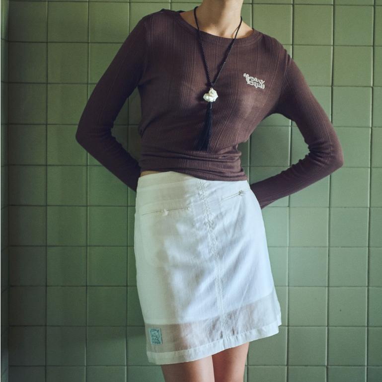 Birdline Sheer Skirt